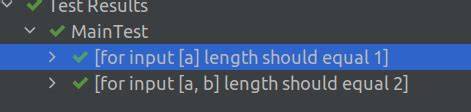 Changing names of parameterized tests