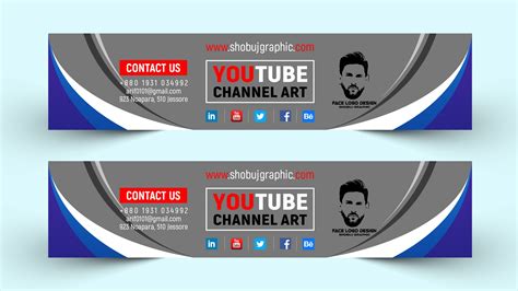 Channel Art Templates Youtube