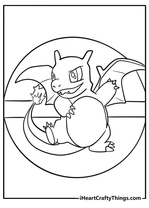 Charizard Pokemon Printable Image Of His Face