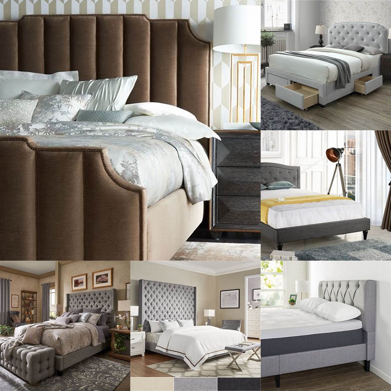 Check the quality of the materials Look for a tufted bed that is made of high-quality materials that are built to last
