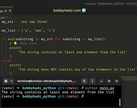 Check if a string contains an element from a list of strings