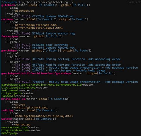 Check if pull needed in Git