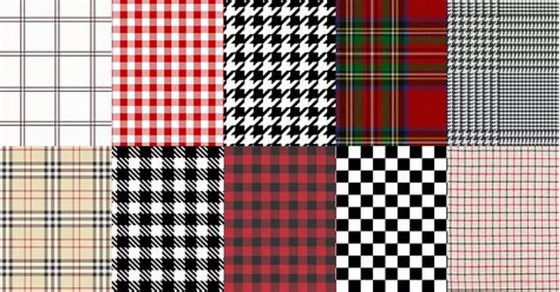 Checkered Pattern Cloth