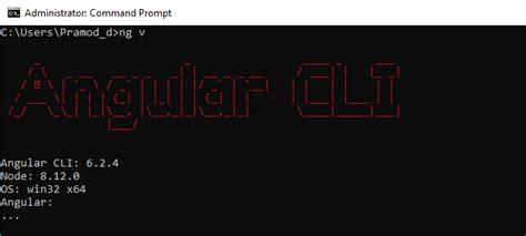 Checking version of angular-cli thats installed