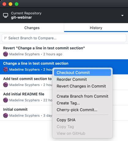 Checkout old commit and make it a new commit duplicate