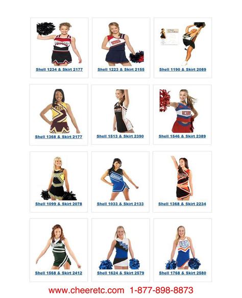 Cheerleading Uniform Catalogs