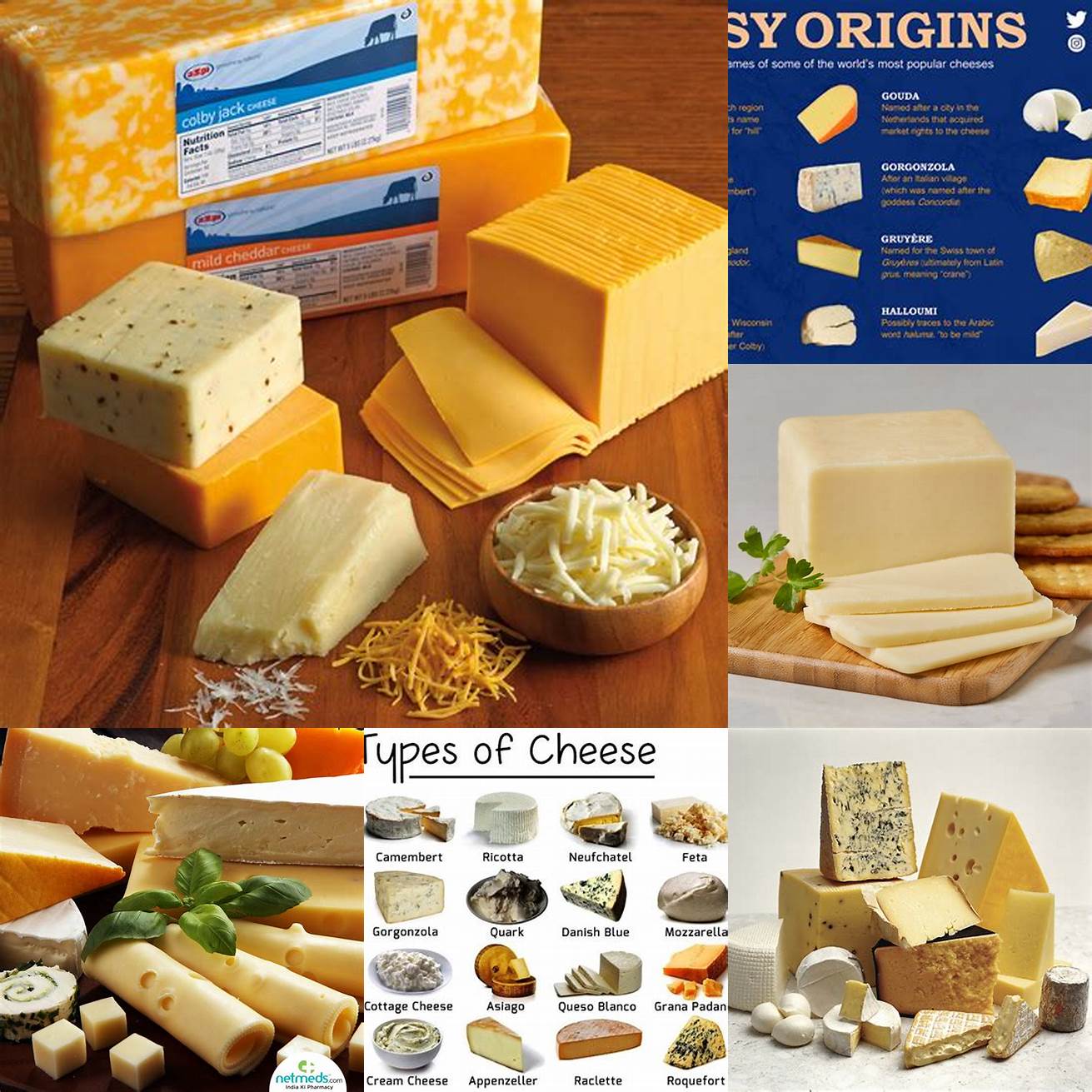Cheese America is famous for its cheese with varieties such as cheddar mozzarella and Monterey Jack being popular choices Cheese is often used in dishes such as pizza burgers and mac and cheese
