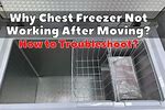 Chest Freezer Not Working