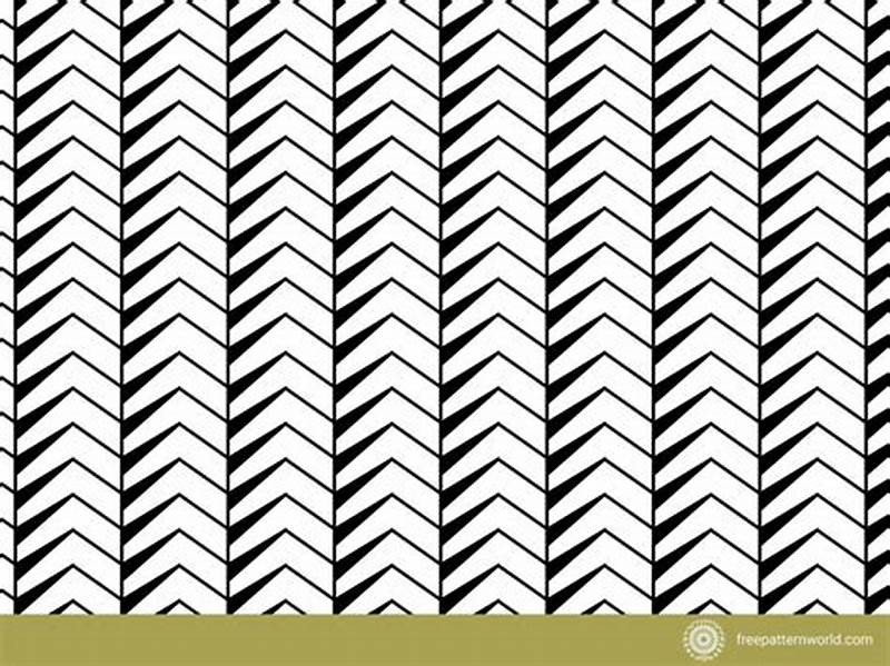 Chevron Pattern Material