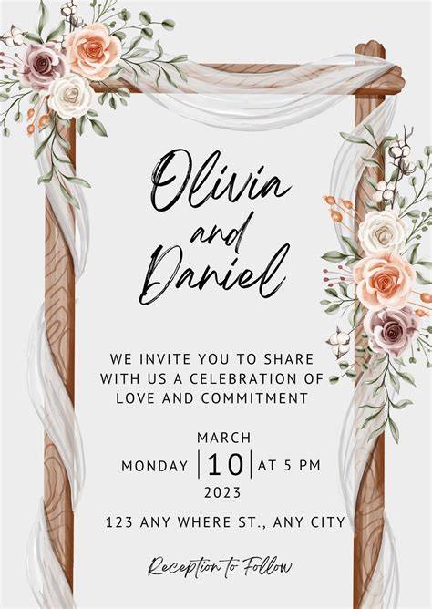 Chevron Stripe Free Printable Wedding Invitation Suite