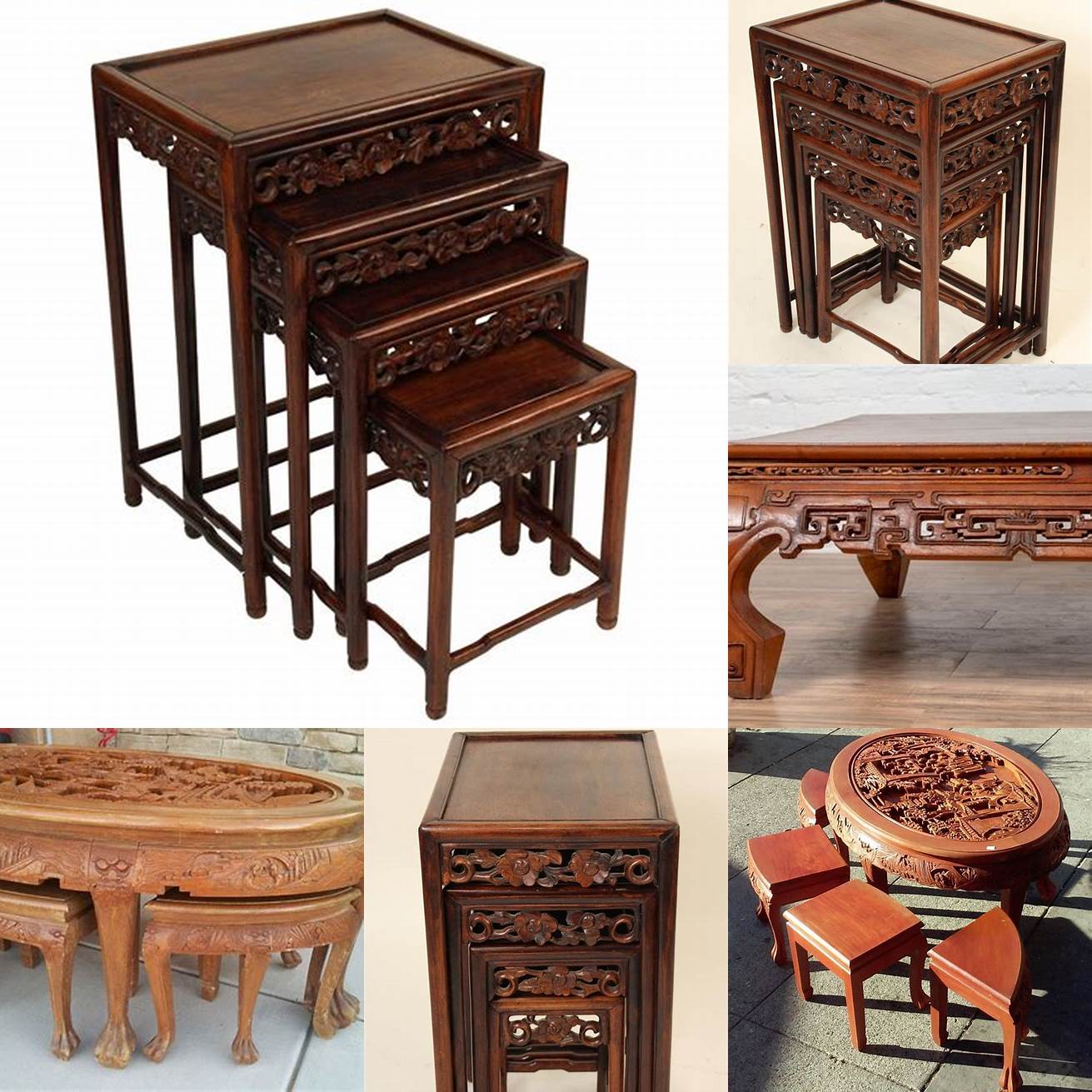 Chinese Teak Wood Table