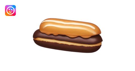 Chocolat eclair emoji