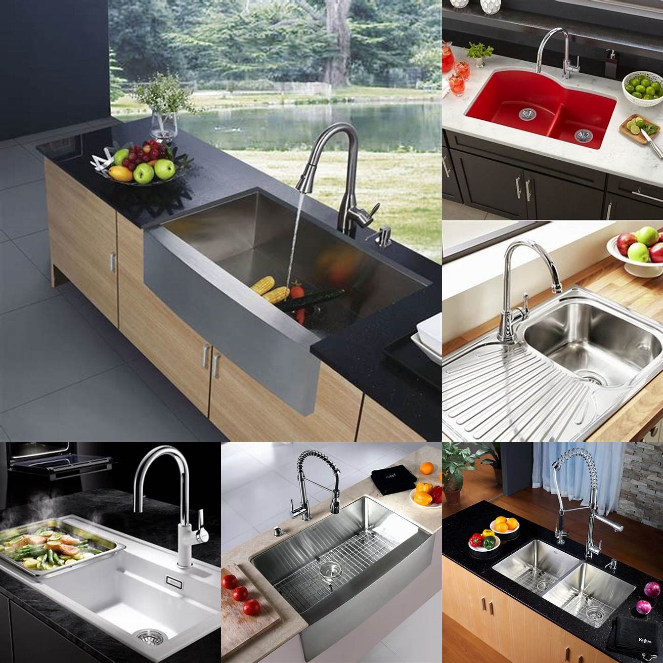 Choose the right size and style sink for your kitchens needs
