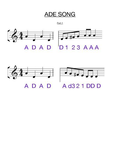 Chord ADE