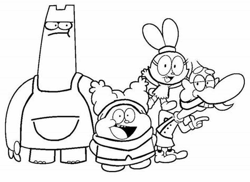Chowder Coloring Pages