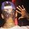 Chris Brown Head Tattoo