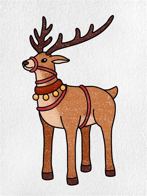 Christmas Drawing Reindeer