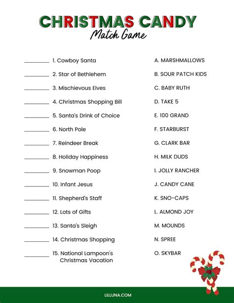 Christmas Free Games Printable