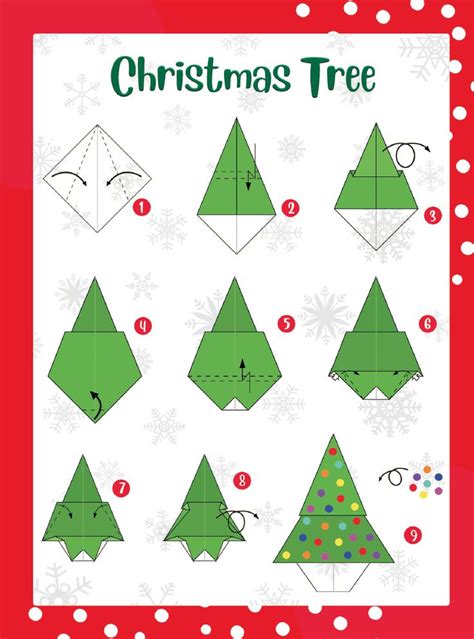 Christmas Origami Printable