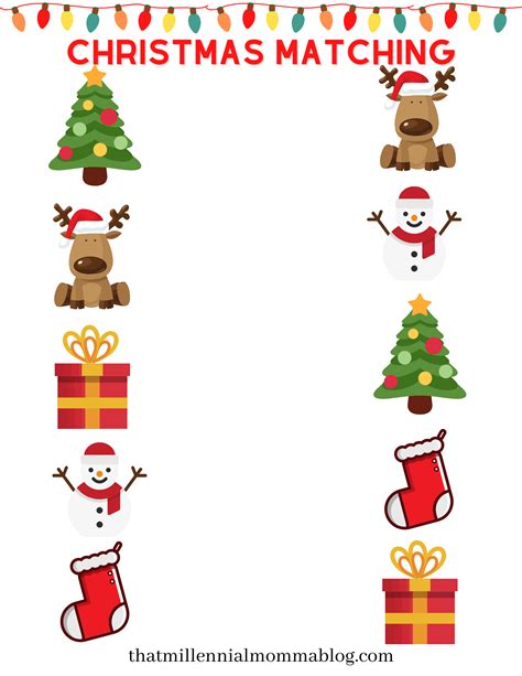 Christmas Preschool Activities Printable