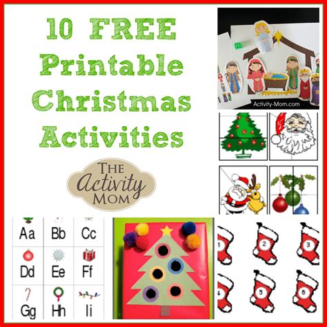 Christmas Printable Activites