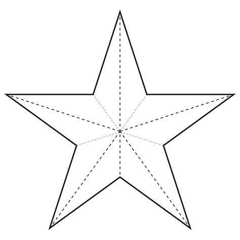 Christmas Star Template