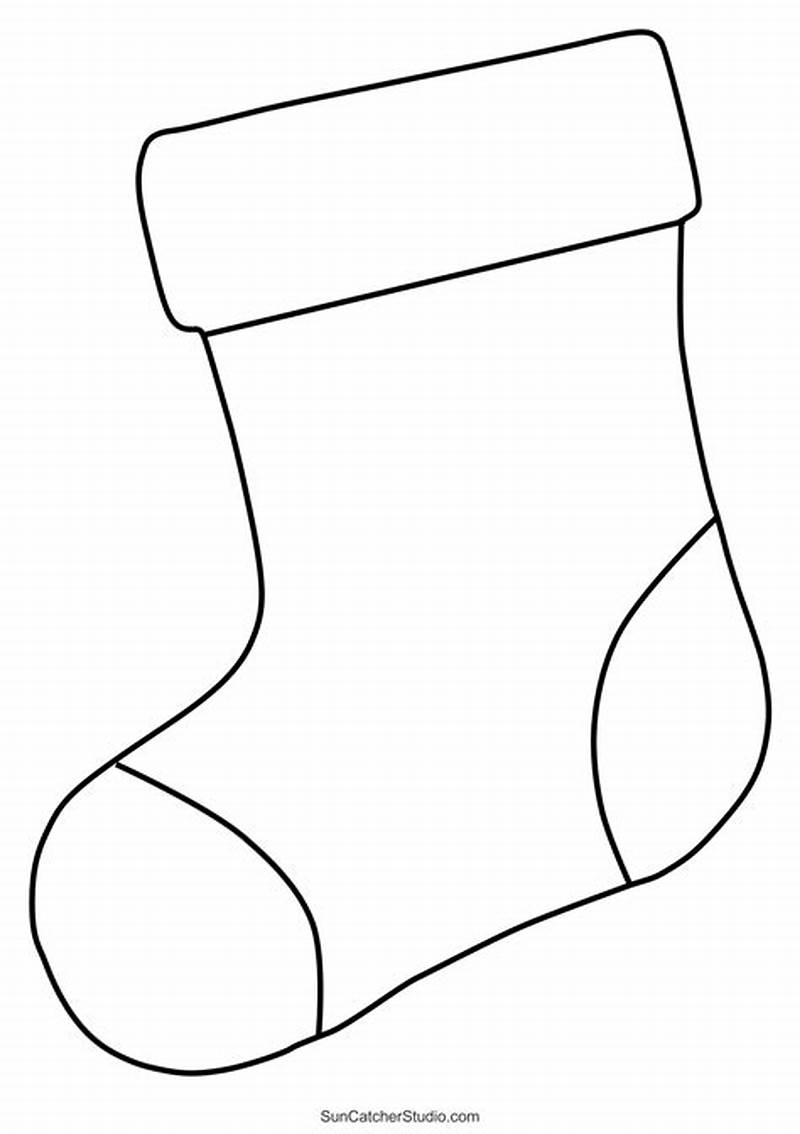 Christmas Stocking Pattern Printable