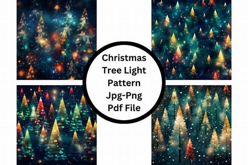 Christmas Tree Light Pattern