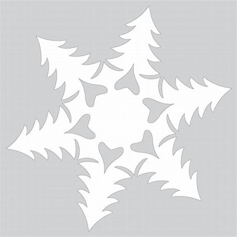 Christmas Tree Snowflake Pattern