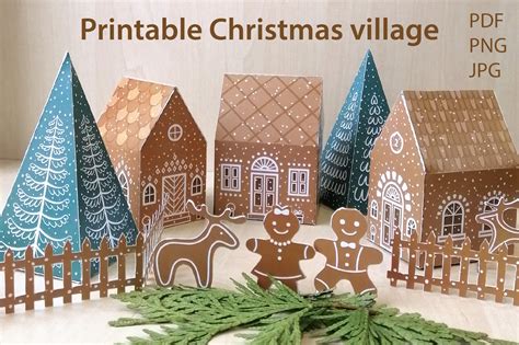 Christmas Village Template