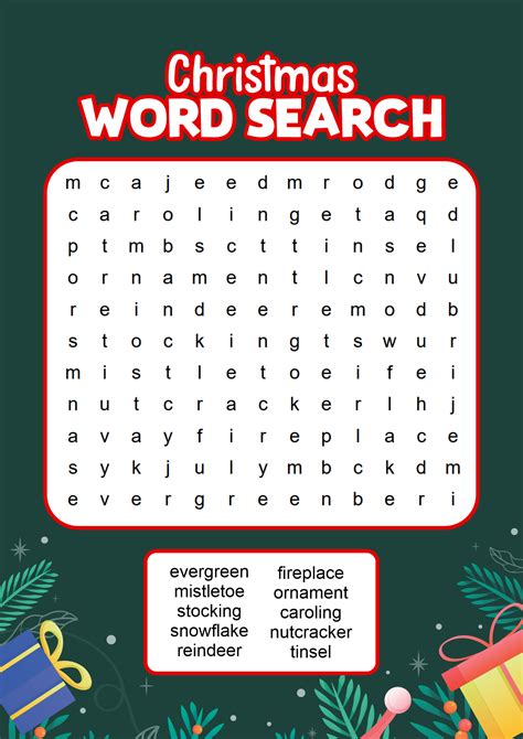 Christmas Word Searches Printable