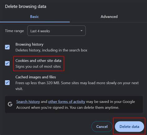 Chrome doesnt delete session cookies