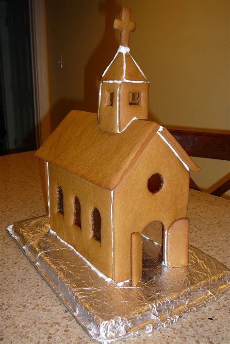 Church Gingerbread Template