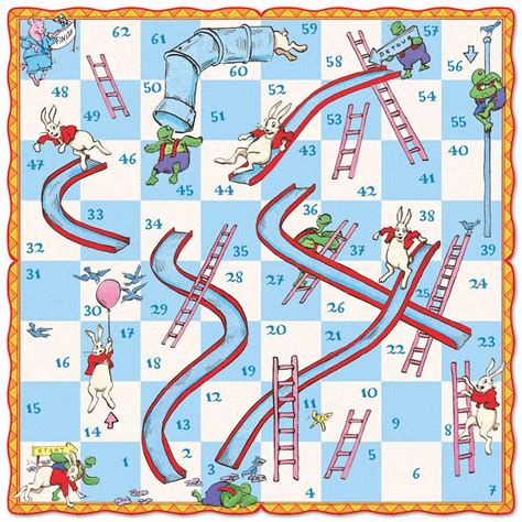Chutes And Ladders Template