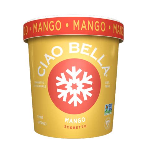 Ciao Bella Mango Sorbet
