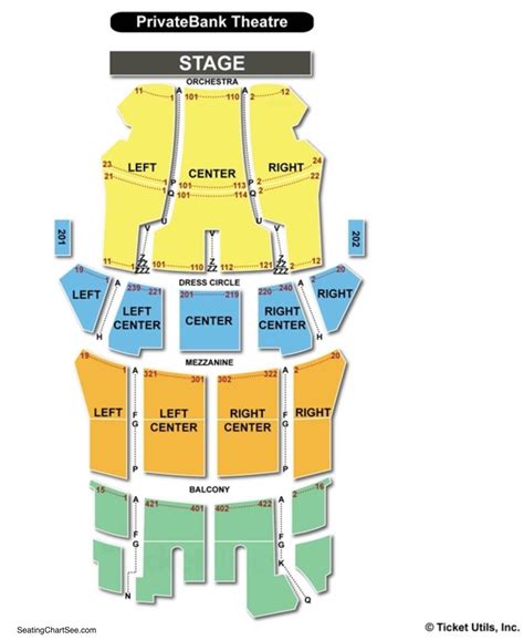 Cibc Theater Seating Chart Chicago