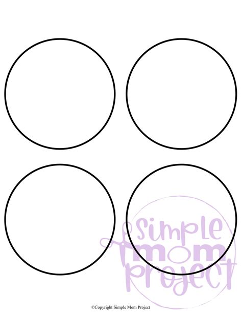 Circle Template Stencil