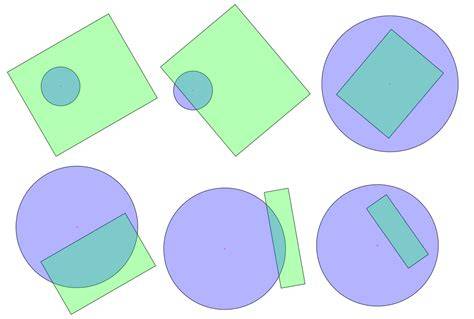 Circle-Rectangle collision detection intersection