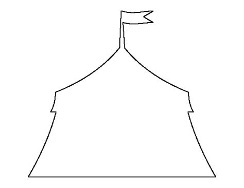 Circus Tent Printable