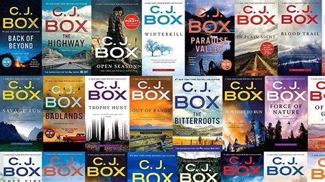 Cj Box Books In Order Printable List