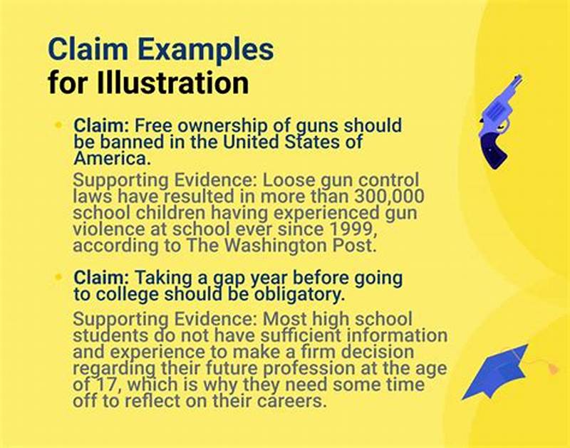 Claim Examples In Writing