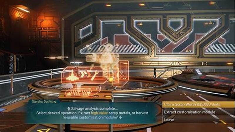 Claim Scrap Or Extract Customization Module