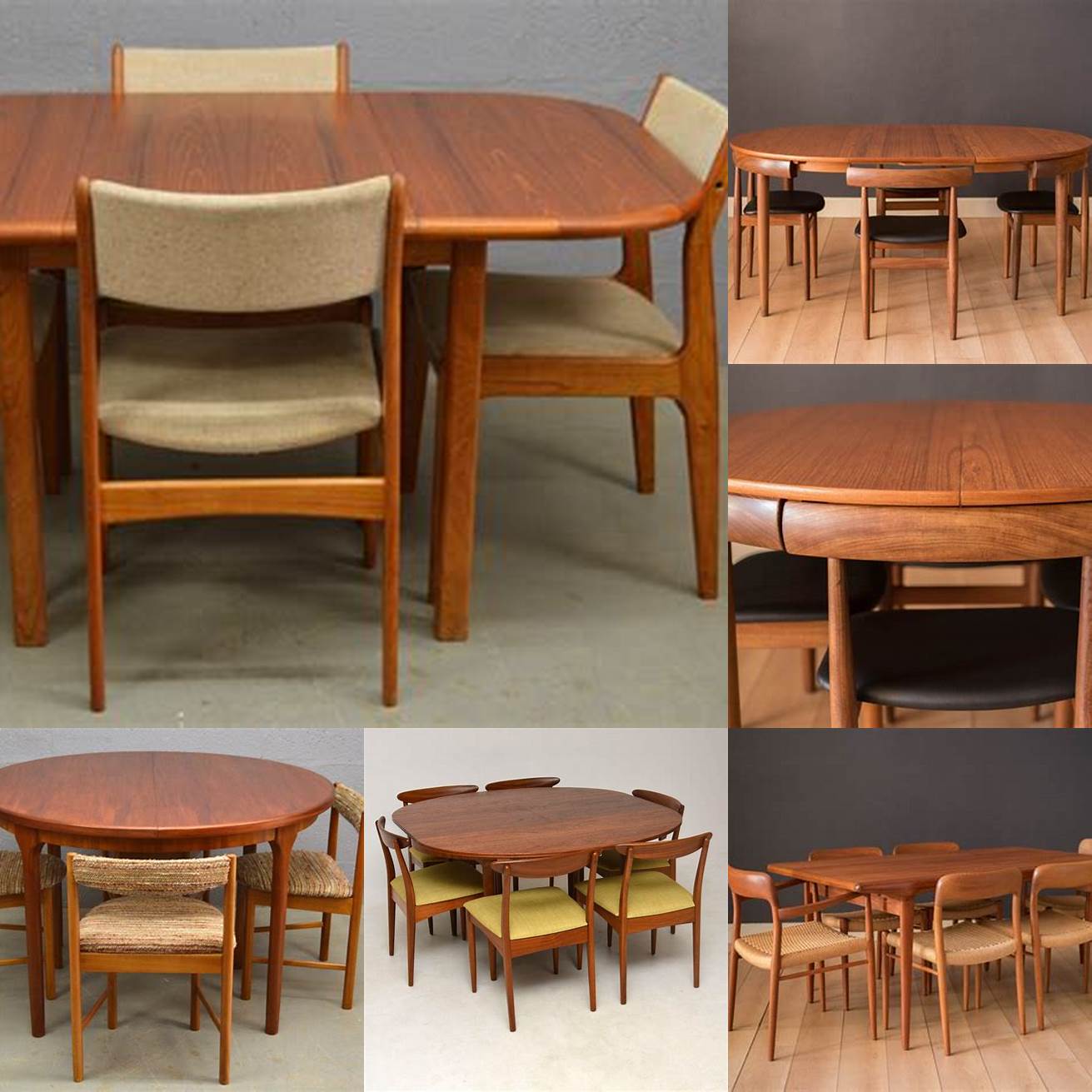 Classic Teak Table and Chairs