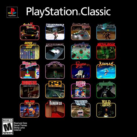 Classic Catalog Playstation