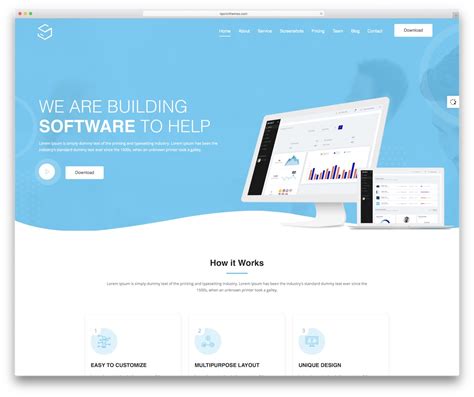 Clean Website Templates