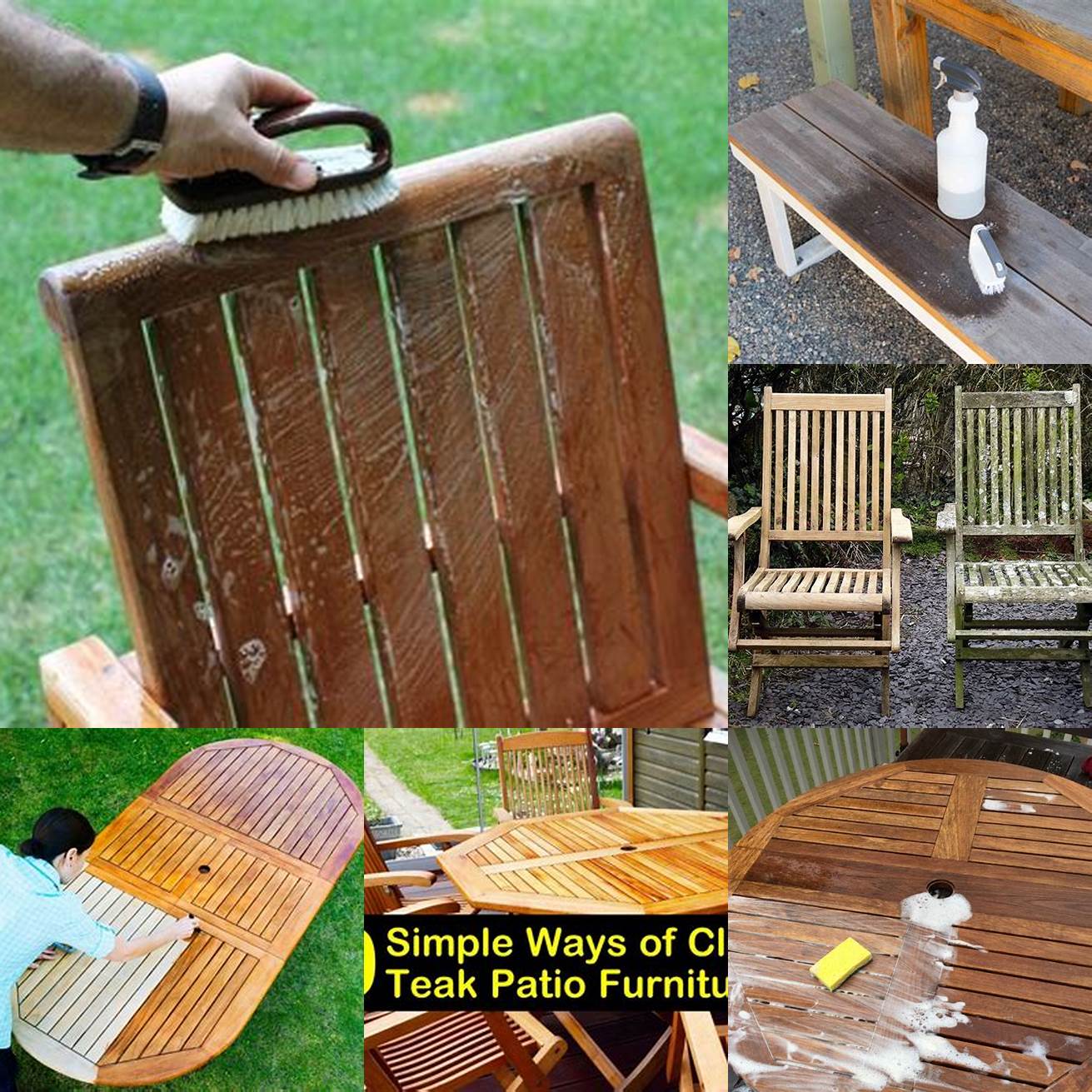 Cleaning Your Teak Furniture