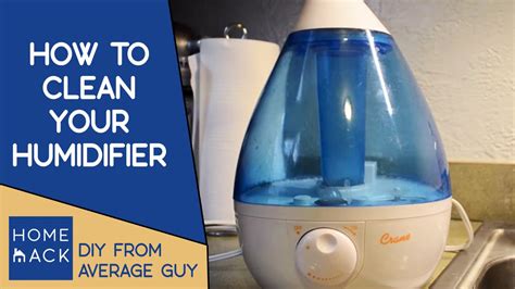 Cleaning humidifier