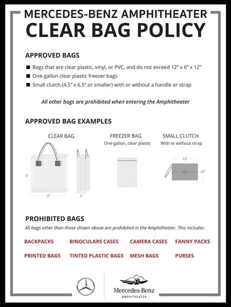 Clear Bag Policy Template