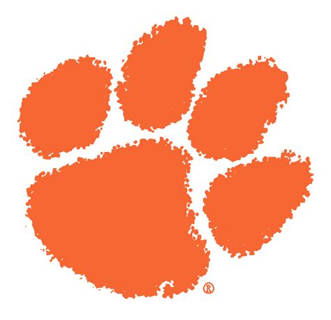 Clemson Tiger Paw Printable