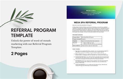 Client Referral Program Template